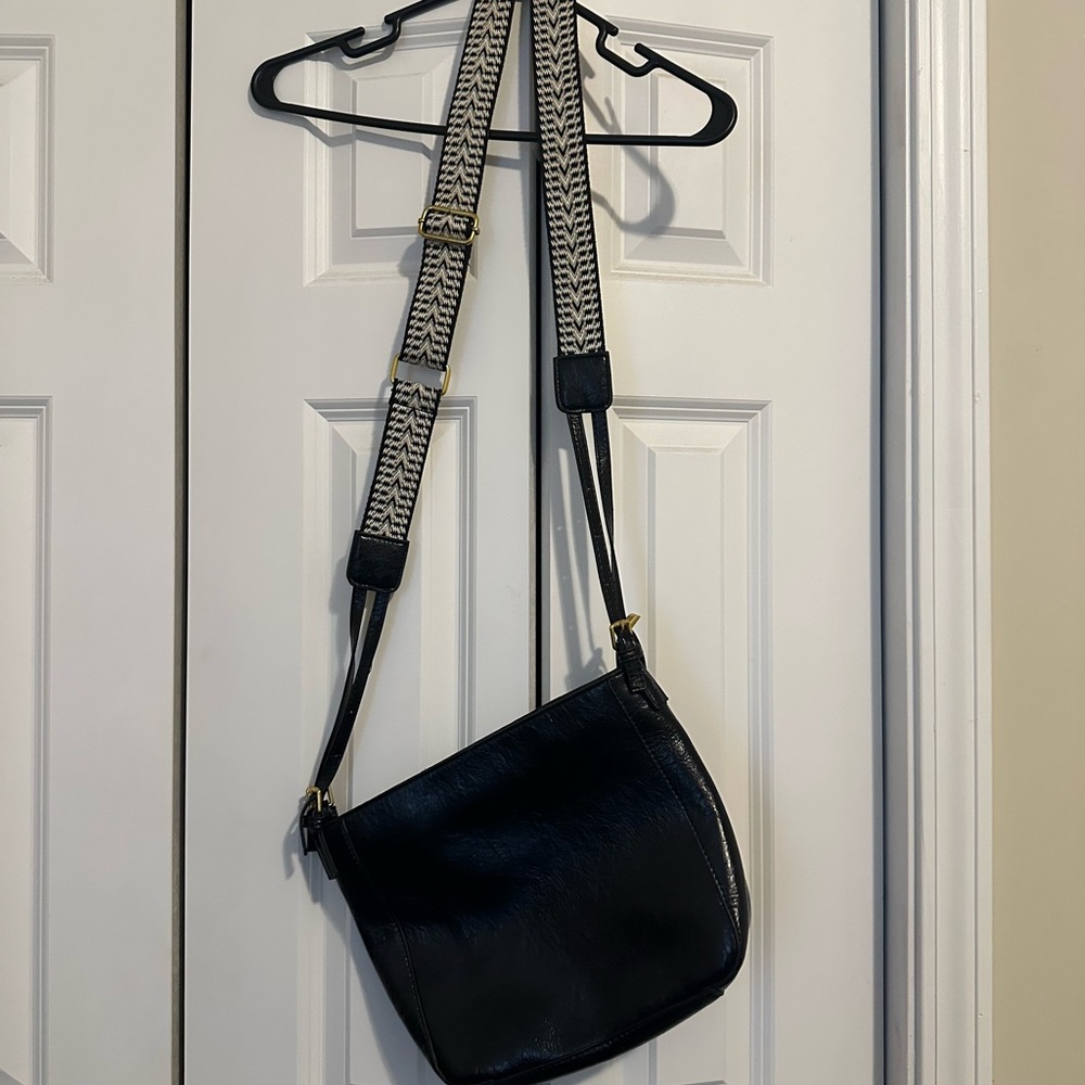 Stylish Black Crossbody Bag